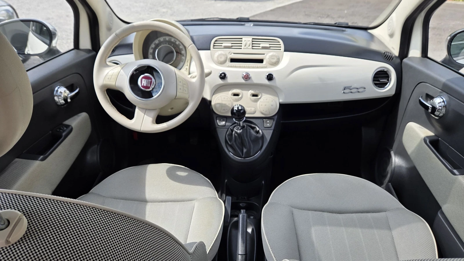 Fiat 500 1, 2i GPL/ 2011г./ ПАНОРАМА - изображение 10