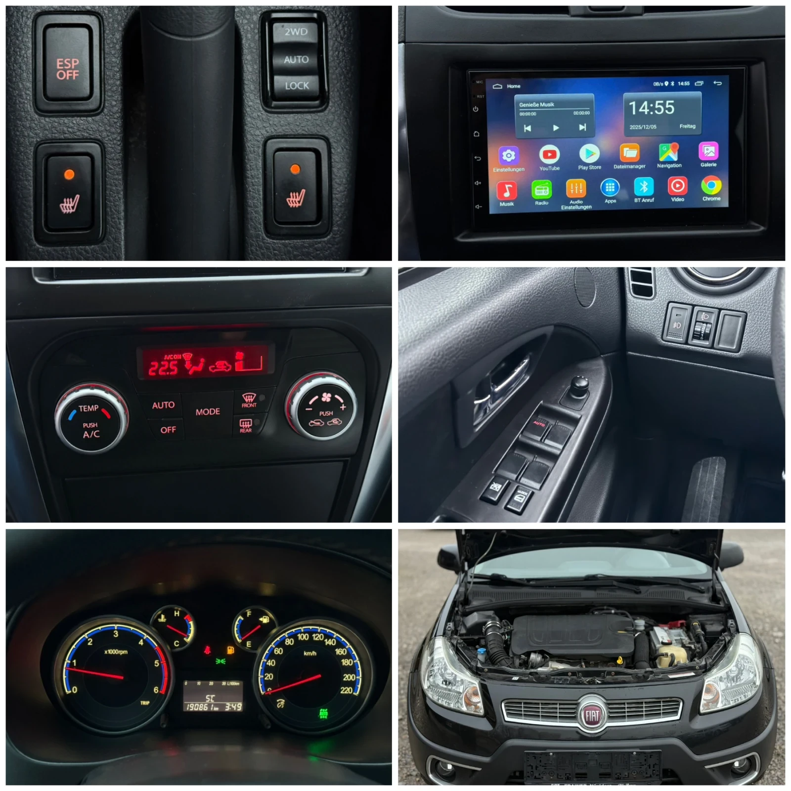 Fiat Sedici 2.0D 135. * 44* * *  | Mobile.bg   16