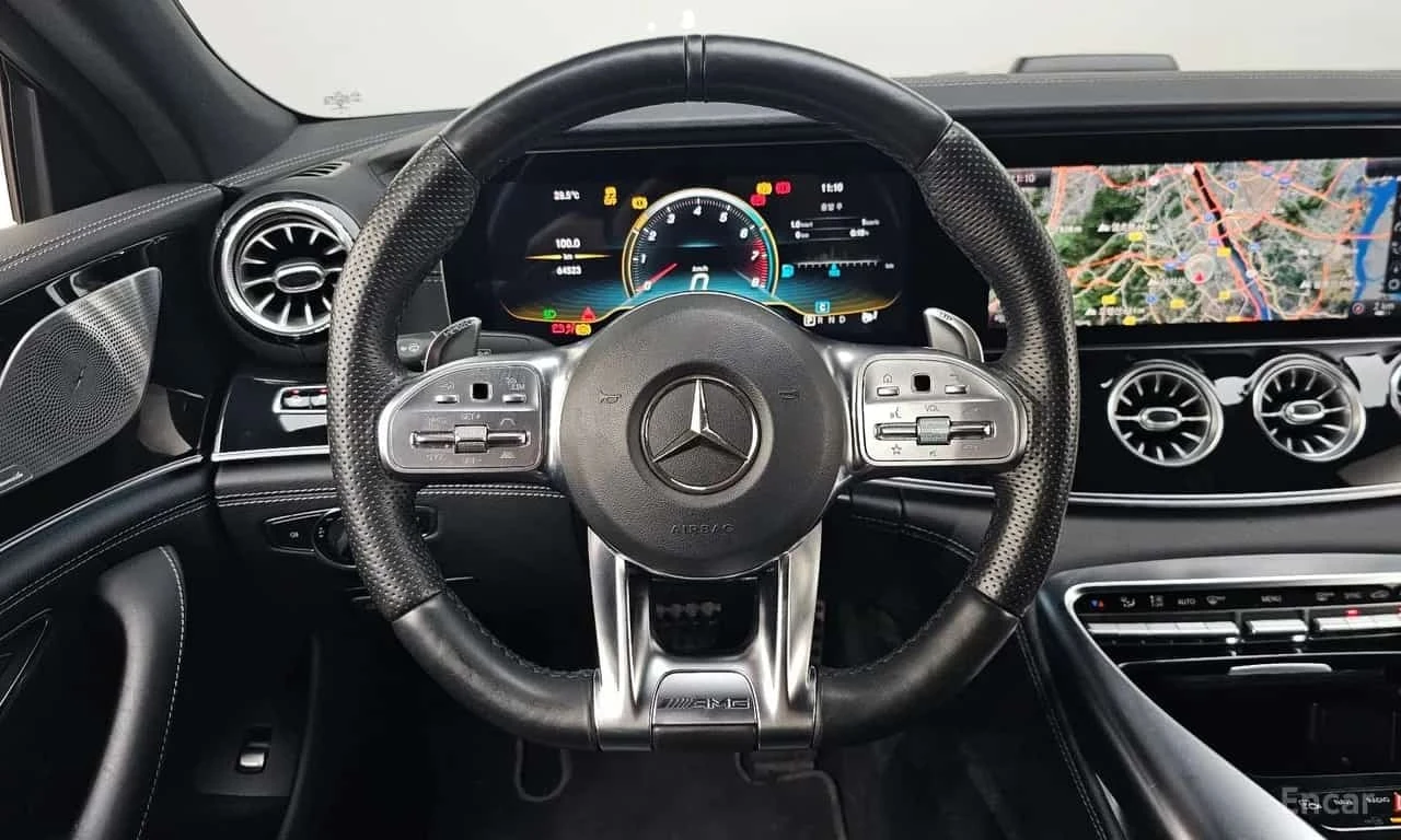 Mercedes-Benz AMG GT * ОБДУХВАНЕ* МАСАЖИ* ФИКСИРАНА ЦЕНА ДО БЪЛГАРИЯ* , снимка 13 - Автомобили и джипове - 56196819
