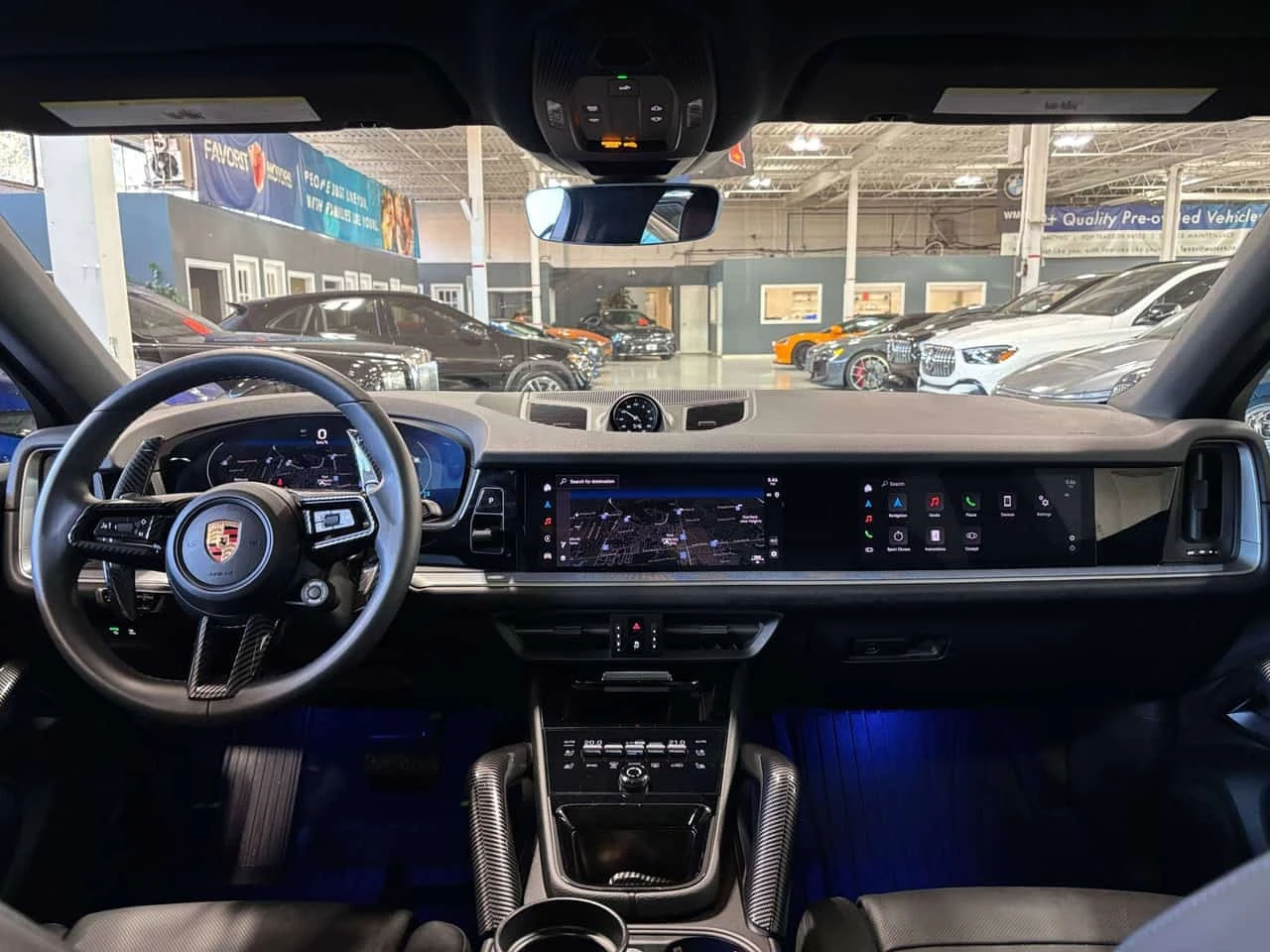 Porsche Cayenne COUPE| AWD| NAV| BOSE| PASSENGER DISPLAY| AMBIENT, снимка 15 - Автомобили и джипове - 56238370