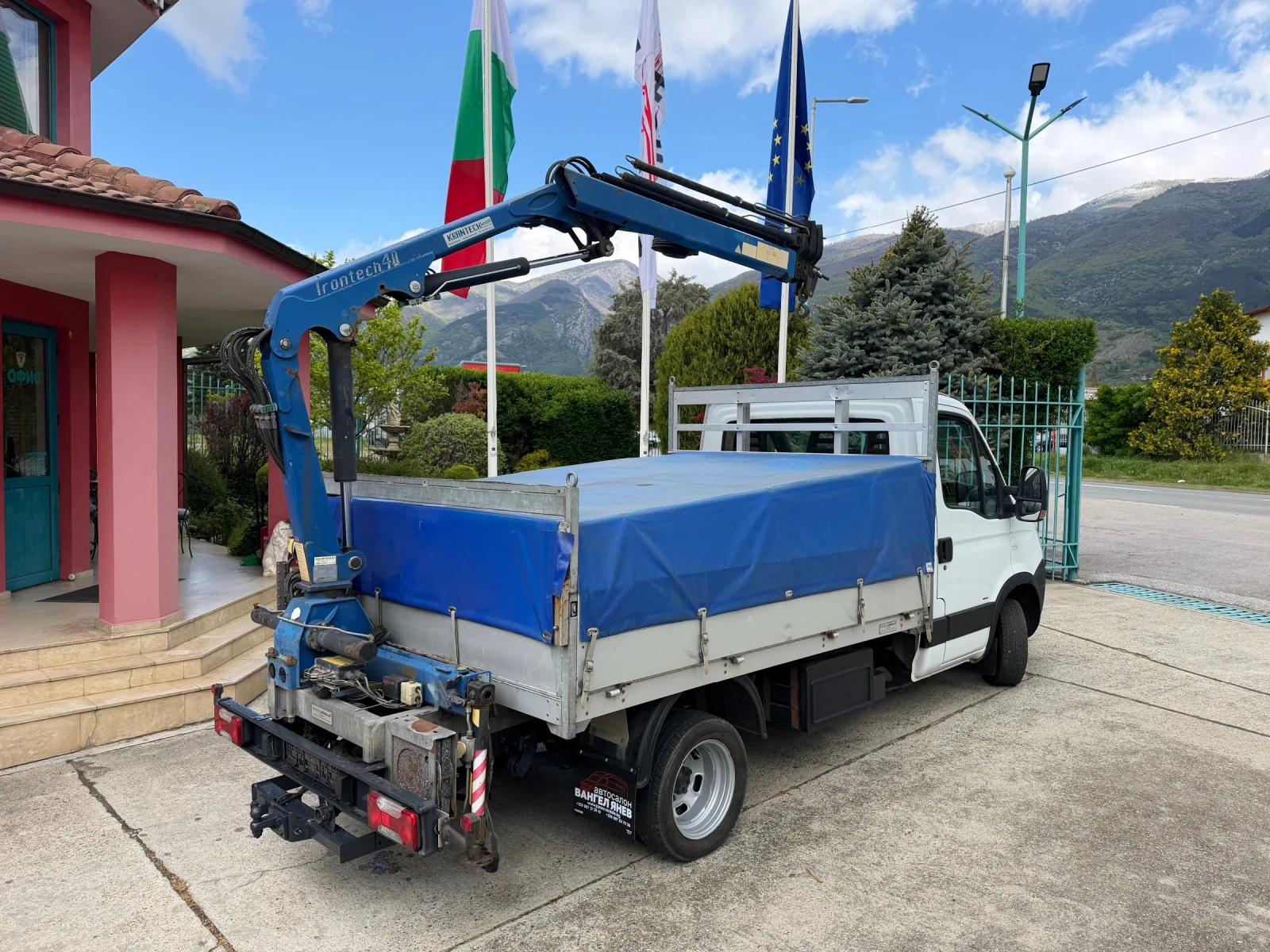 Iveco Daily 3.0HPI* 35C18 + Кран Irontech 40, снимка 13 - Бусове и автобуси - 54341583