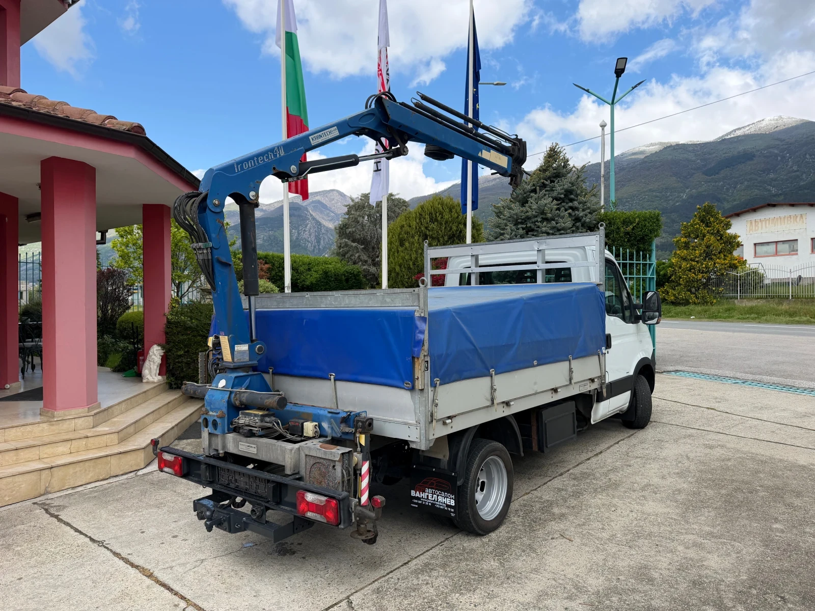 Iveco Daily 3.0HPI* 35C18 + Кран Irontech 40, снимка 12 - Бусове и автобуси - 54341583