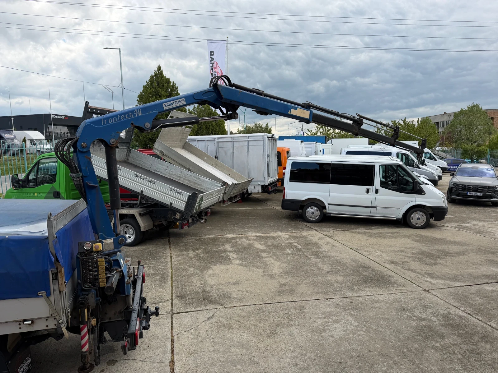 Iveco Daily 3.0HPI* 35C18 + Кран Irontech 40, снимка 9 - Бусове и автобуси - 54341583