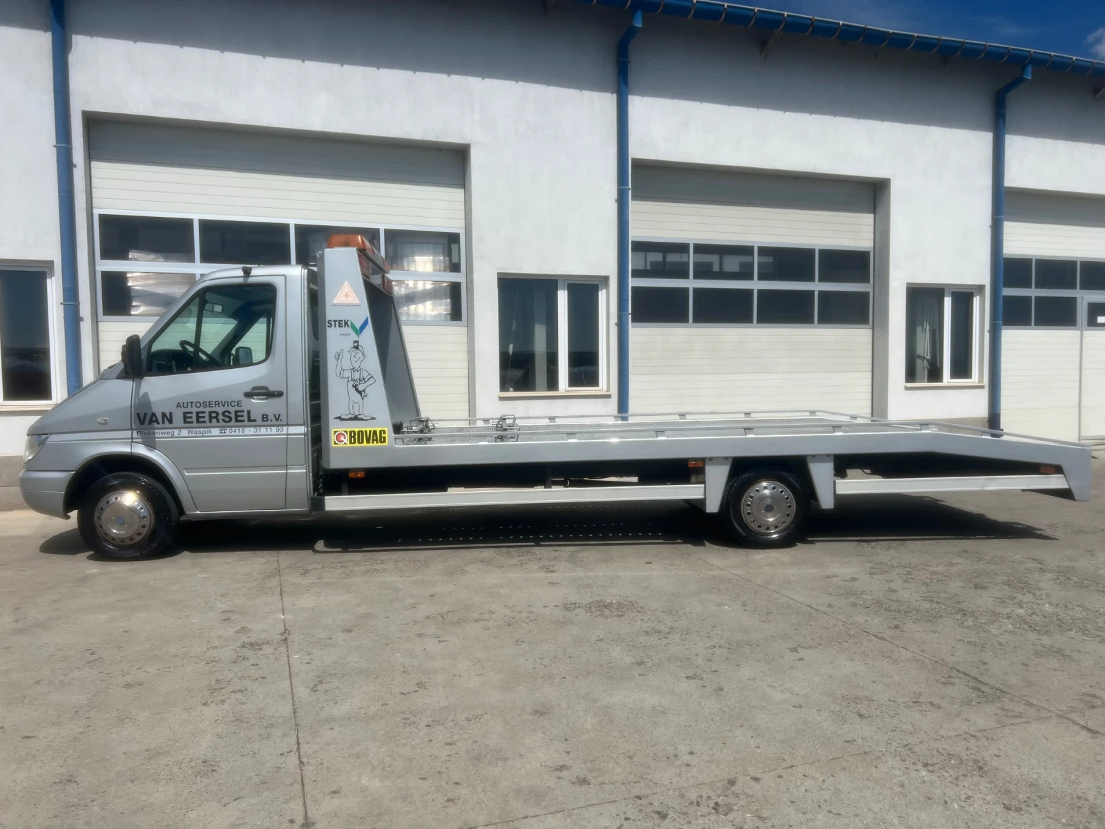 Mercedes-Benz Sprinter 412 До 3.5т - Б категория / Климатик / 5.50м , снимка 4 - Бусове и автобуси - 55940728
