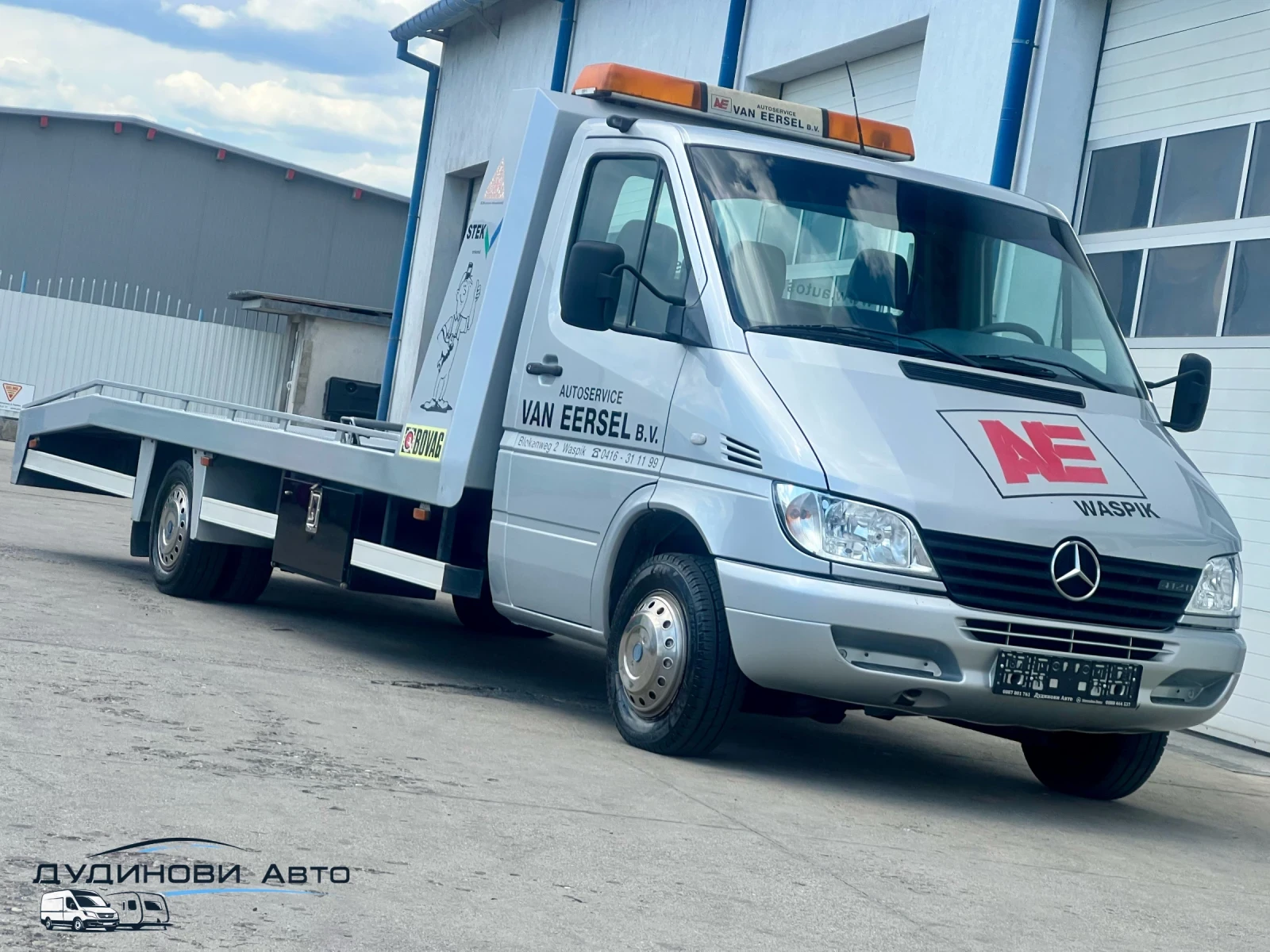 Mercedes-Benz Sprinter 412 До 3.5т - Б категория / Климатик / 5.50м 