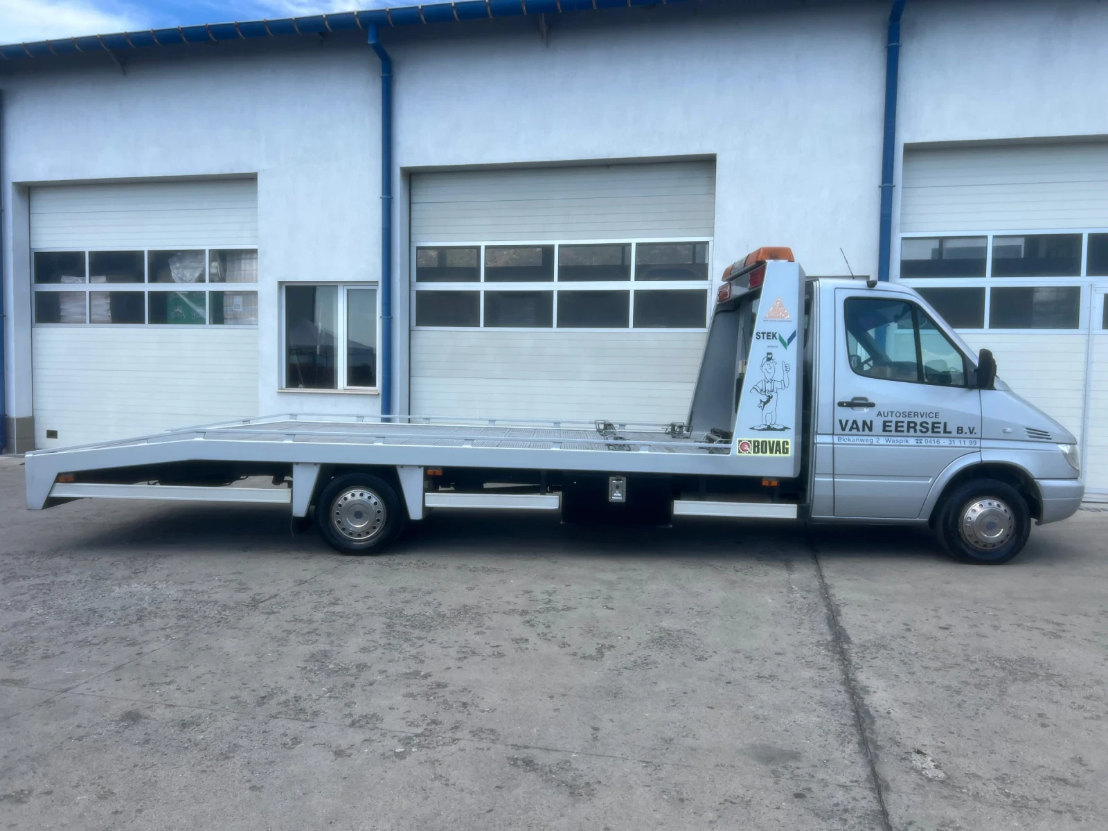 Mercedes-Benz Sprinter 412 До 3.5т - Б категория / Климатик / 5.50м , снимка 8 - Бусове и автобуси - 55940728