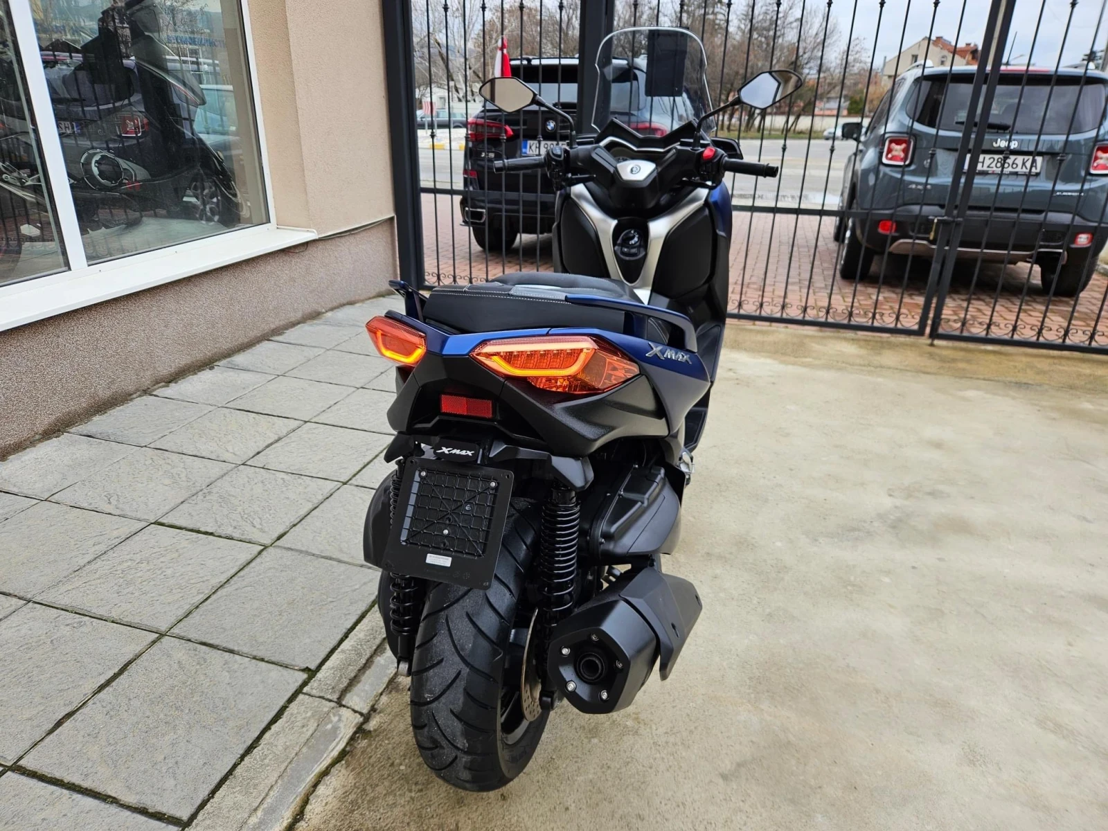 Yamaha X-max 400ie, Led, ABS-TCS, Blue Matt - изображение 5