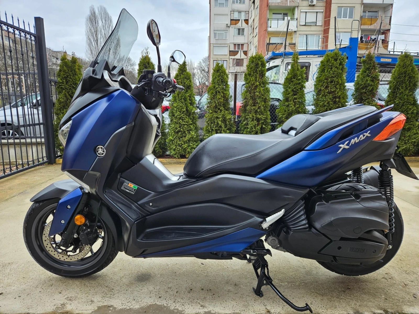 Yamaha X-max 400ie, Led, ABS-TCS, Blue Matt - изображение 7