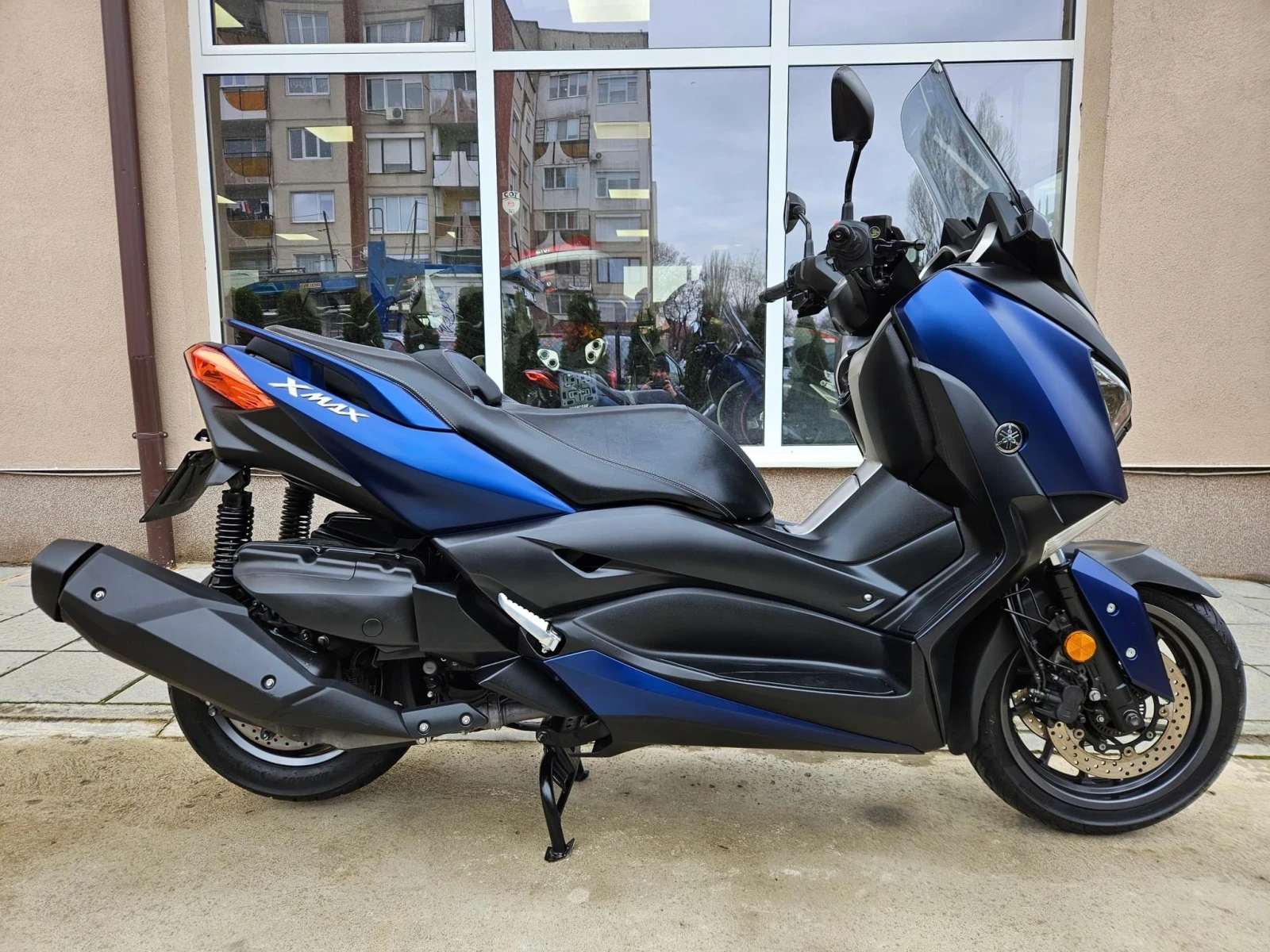 Yamaha X-max 400ie, Led, ABS-TCS, Blue Matt - изображение 3