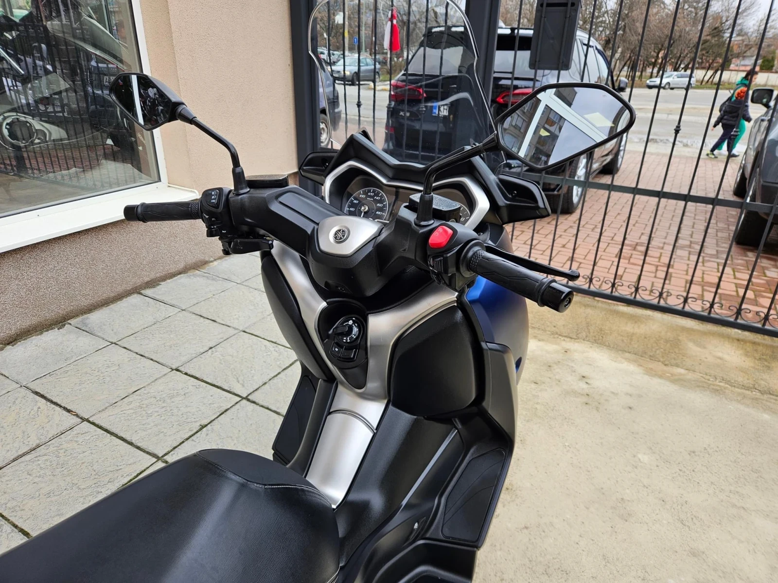 Yamaha X-max 400ie, Led, ABS-TCS, Blue Matt - изображение 10