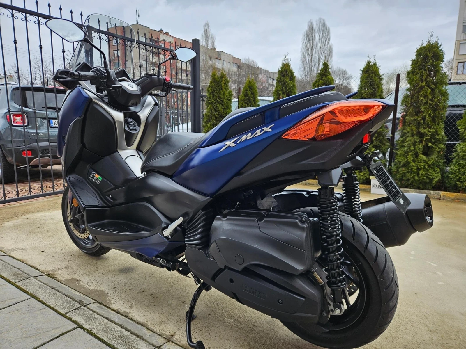 Yamaha X-max 400ie, Led, ABS-TCS, Blue Matt - изображение 6