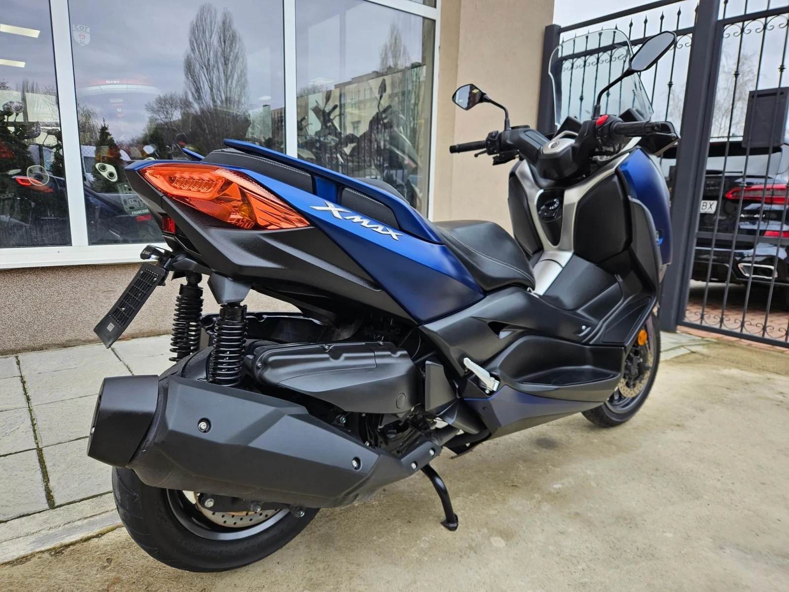 Yamaha X-max 400ie, Led, ABS-TCS, Blue Matt - изображение 4