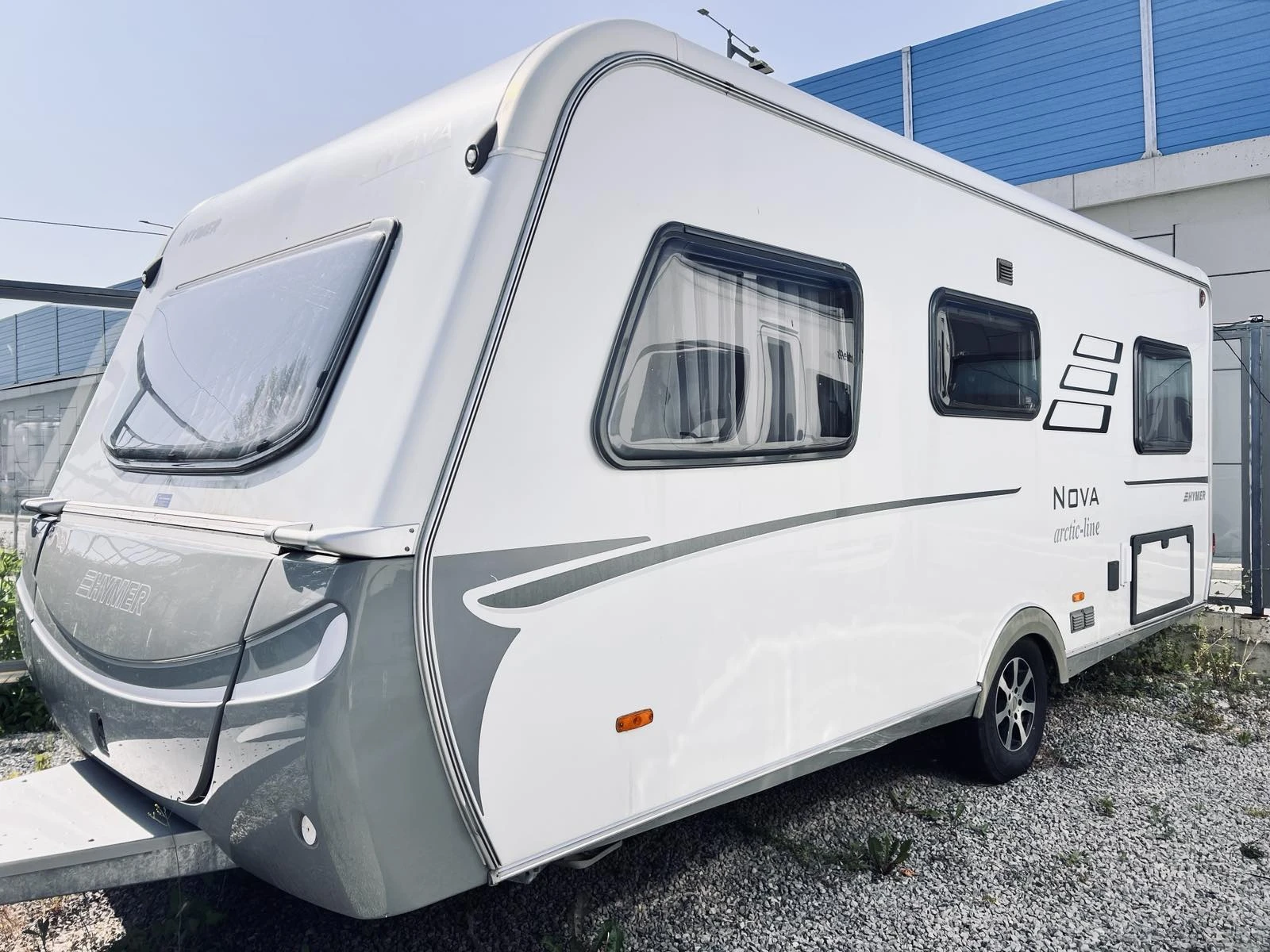 Каравана HYMER / ERIBA NOVA Arctic Line, Luxury A-Class, снимка 1