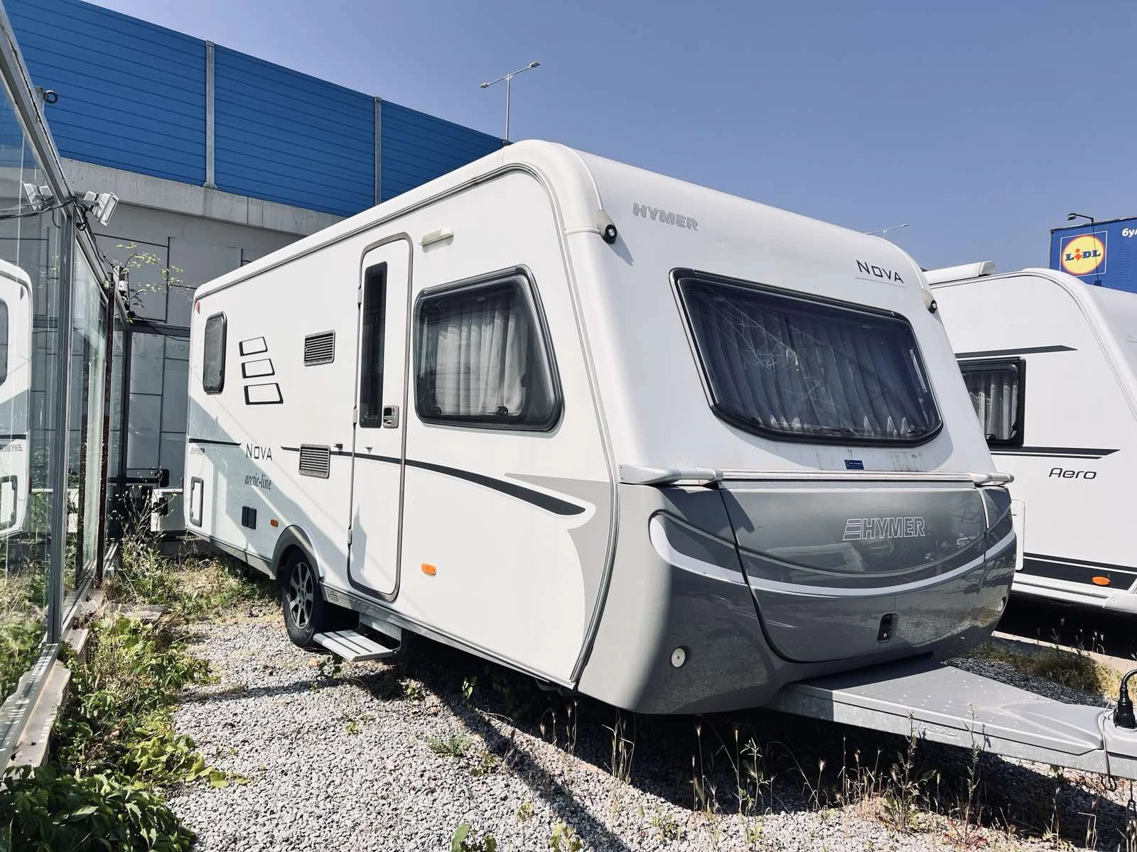 Каравана HYMER / ERIBA NOVA Arctic Line, Luxury A-Class, снимка 1