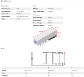 Полуремарке Benalu BULKLINER 70 КУБ, снимка 10 - Ремаркета - 48637645