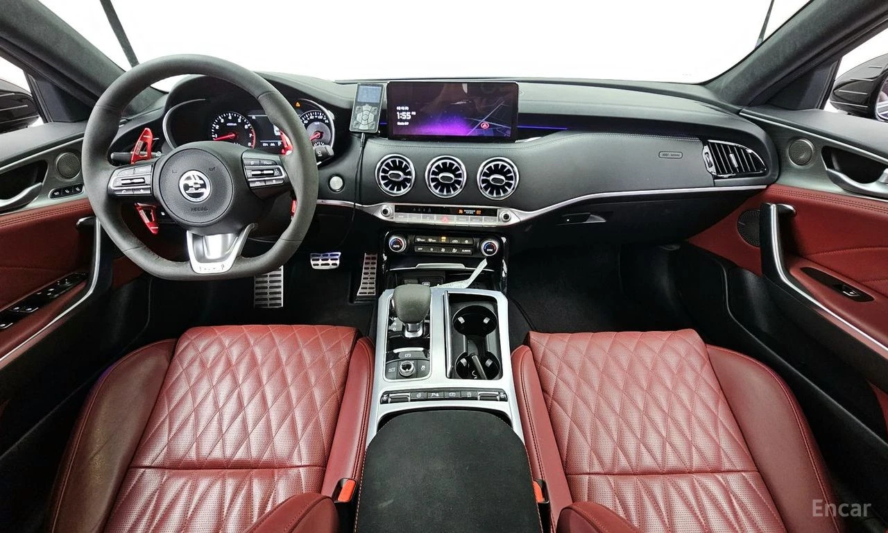 Kia Stinger 3.3* GT* AWD* ПОДГРЕВ* ОБДУХВАНЕ* 360КАМЕРА* , снимка 6 - Автомобили и джипове - 54798632