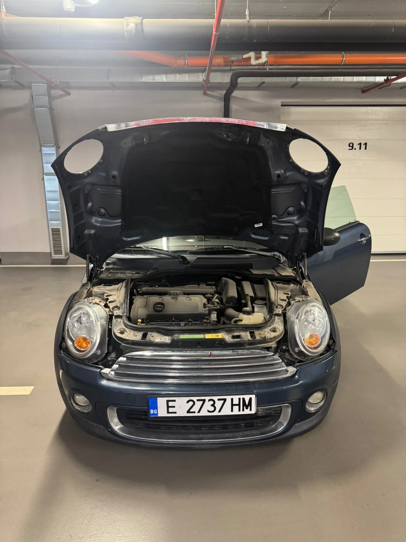 Mini Cooper 1.6 бензин * Напълно обслужен * Всичко платено, снимка 2 - Автомобили и джипове - 56252923