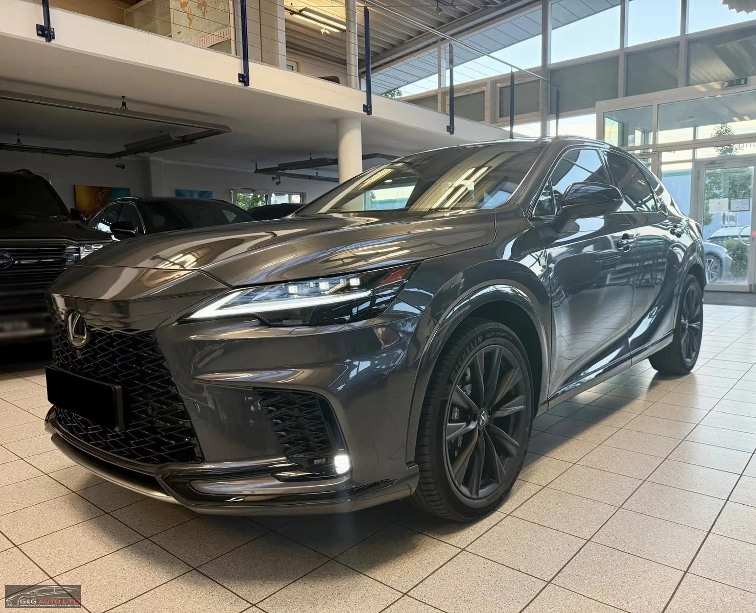 Lexus RX 500h НОВ!/F-SPORT/PERFORMANCE/MARKLEV./PANO/360/439fpr, снимка 1