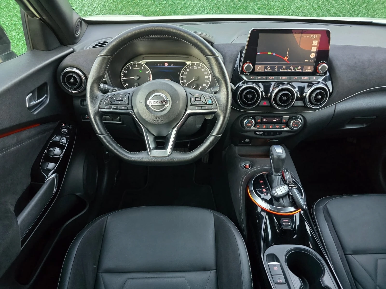 Nissan Juke N-DESIGN* 117кс* 360 CAMERA* DISTRONIC, снимка 13 - Автомобили и джипове - 55072178