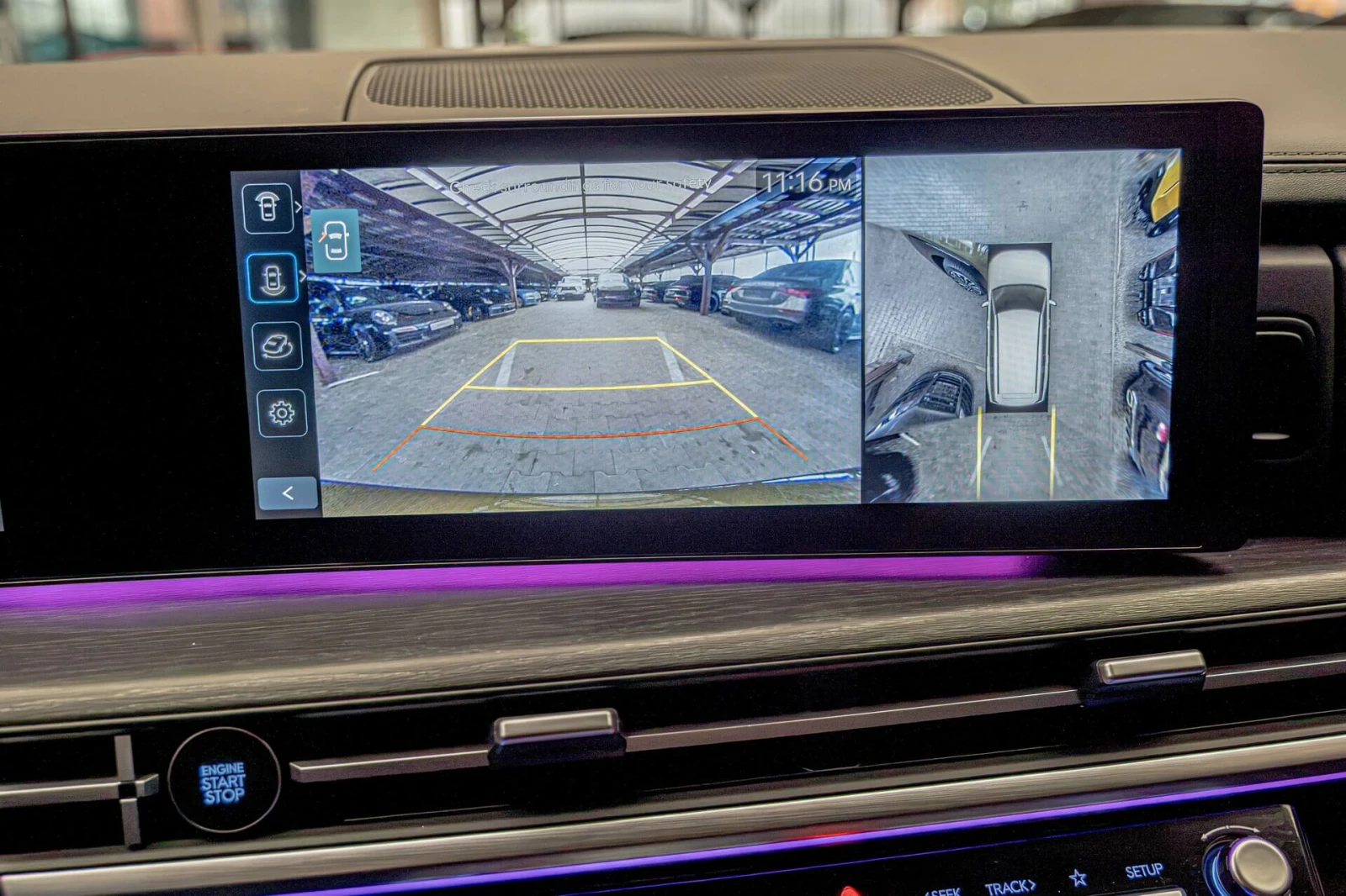 Hyundai Santa fe HuD/Ambient/������ 360/���������/���������/Lane As | Mobile.bg � ����������� 13