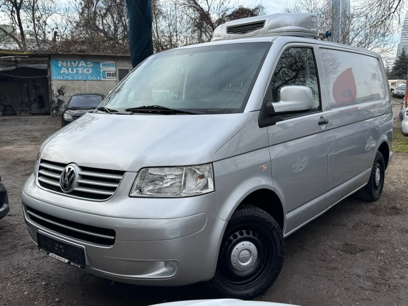 VW Transporter 140хил.км! Хладилен! Без забележка!, снимка 1 - Бусове и автобуси - 48416121