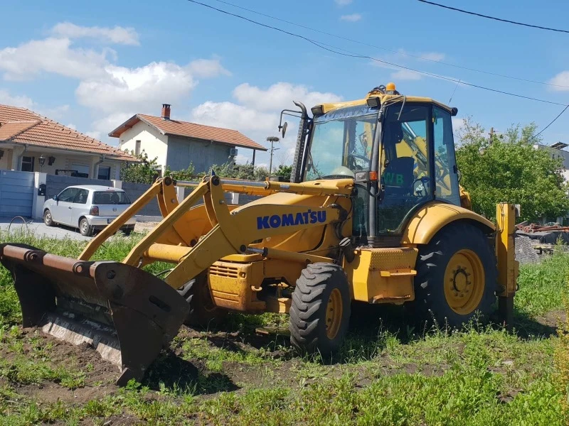 Багер Komatsu WB93R-2, снимка 2 - Индустриална техника - 47572223