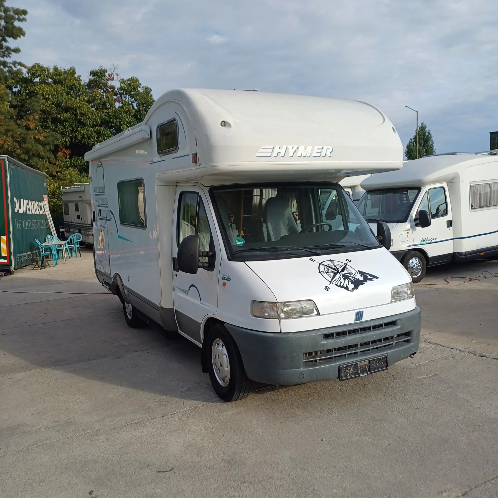Кемпер HYMER / ERIBA Климатик Camp 544, снимка 2 - Каравани и кемпери - 56136107