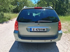 Peugeot 307 1.6HDI 109 SW OXYGO 6+ 1 124.648КМ FACELIFT ПАНОРА, снимка 4