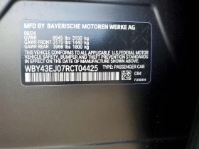 BMW i7 Edrive50 - 41000 € / 80189.03 лв. - 44626319 12