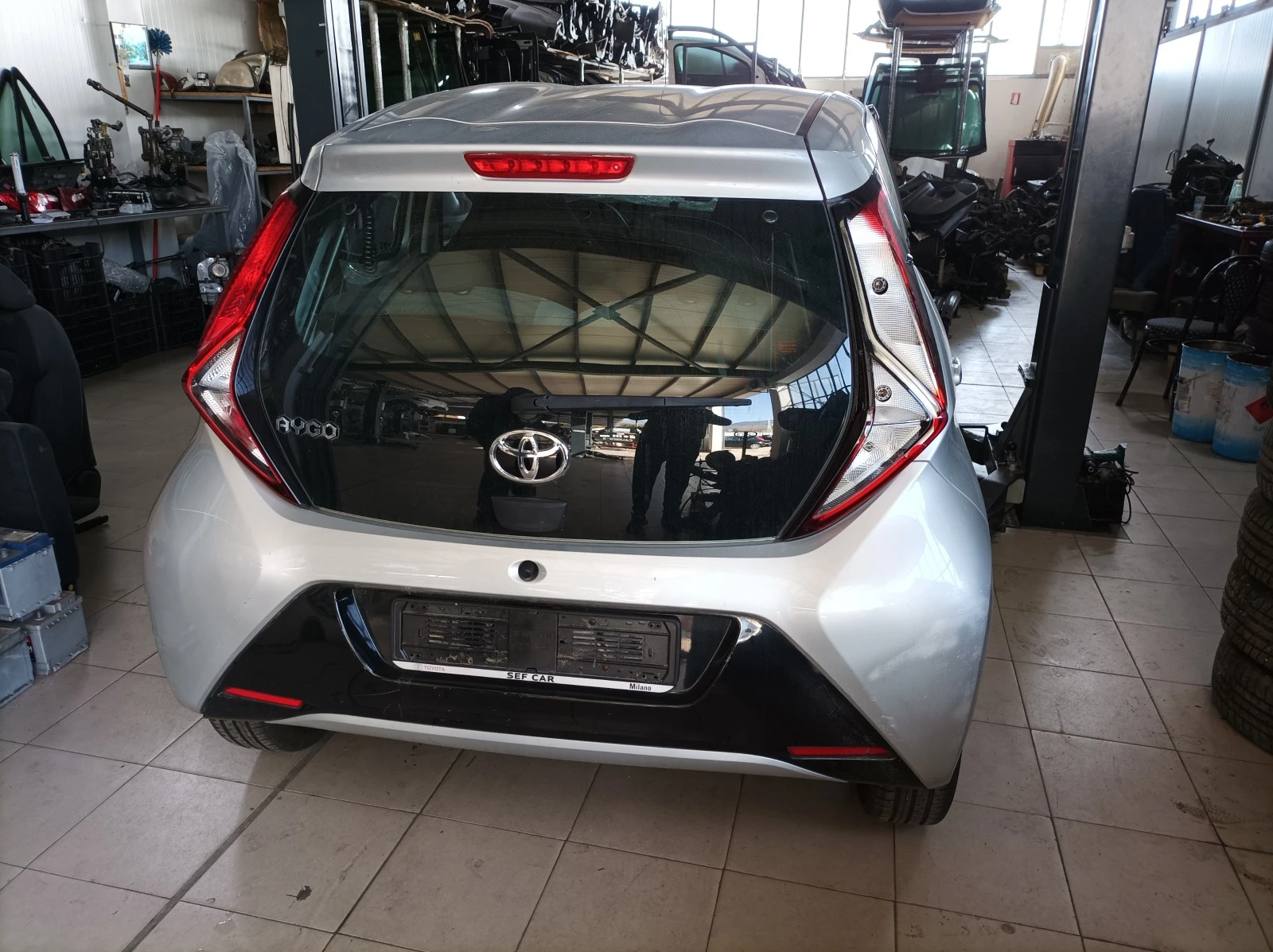 Toyota Aygo 1.0 BENZIN/EURO 6/ НА ЧАСТИ  - изображение 5