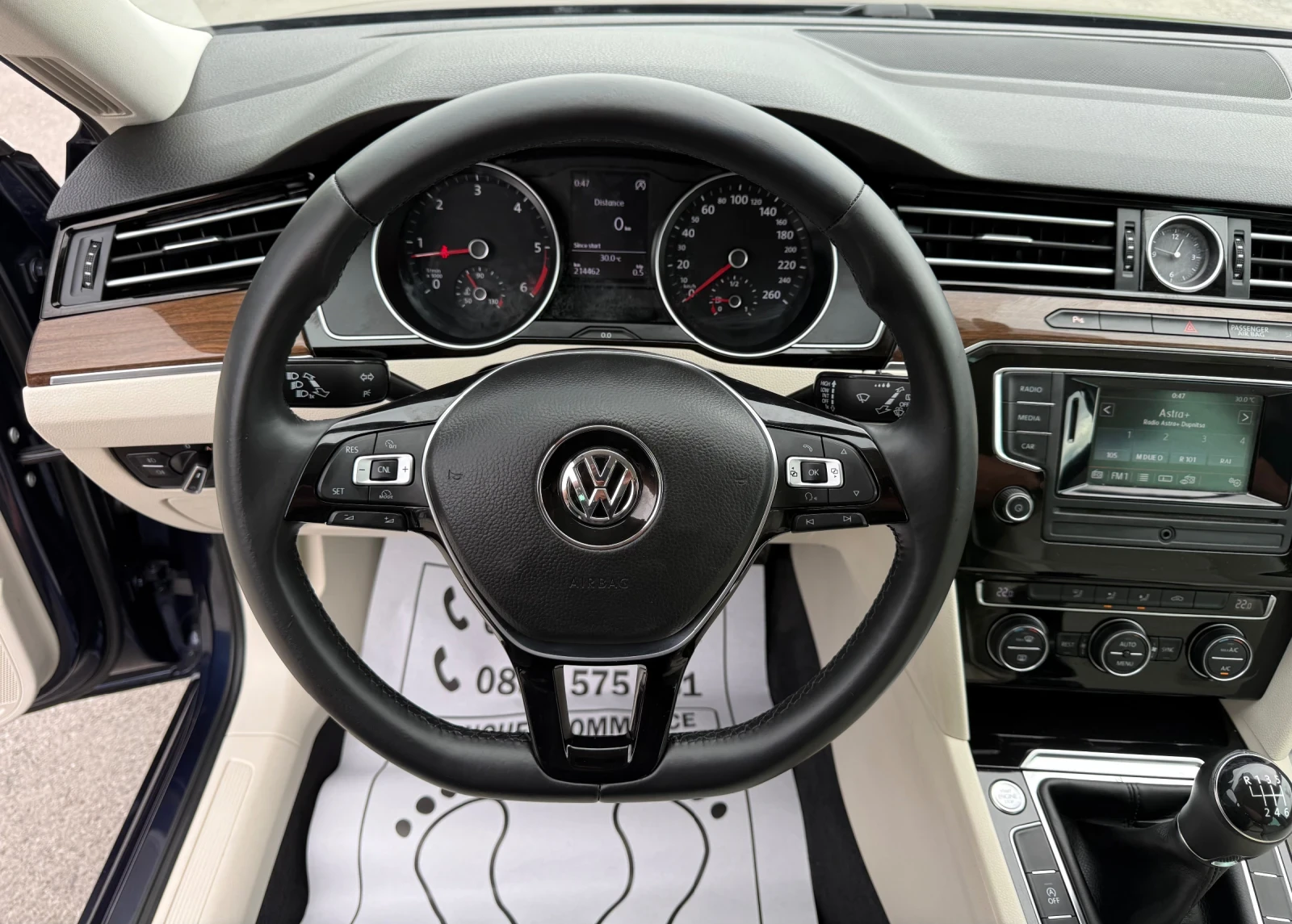 VW Passat 2.0-TDI-HIGHLINE-УНИКАТ-214.000км-НАПЪЛНО РЕАЛНИ, снимка 8 - Автомобили и джипове - 54946022