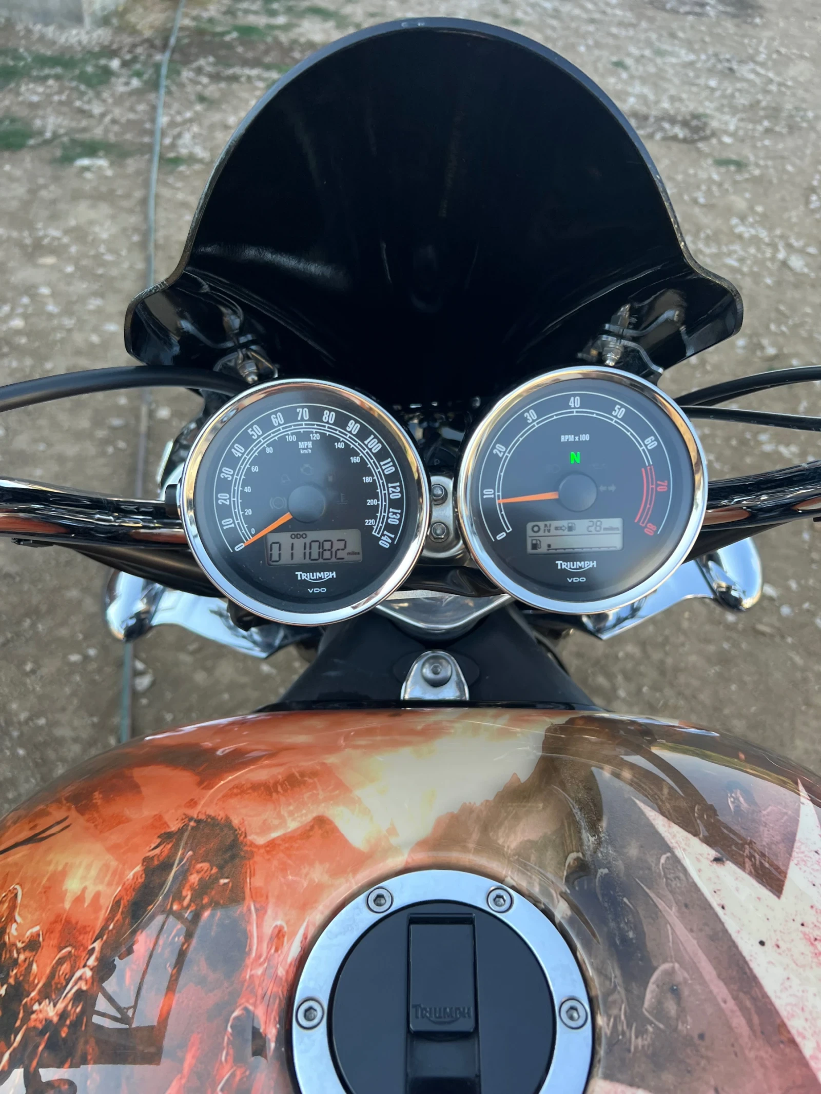 Triumph Rocket, снимка 3 - Мотоциклети и мототехника - 56495980