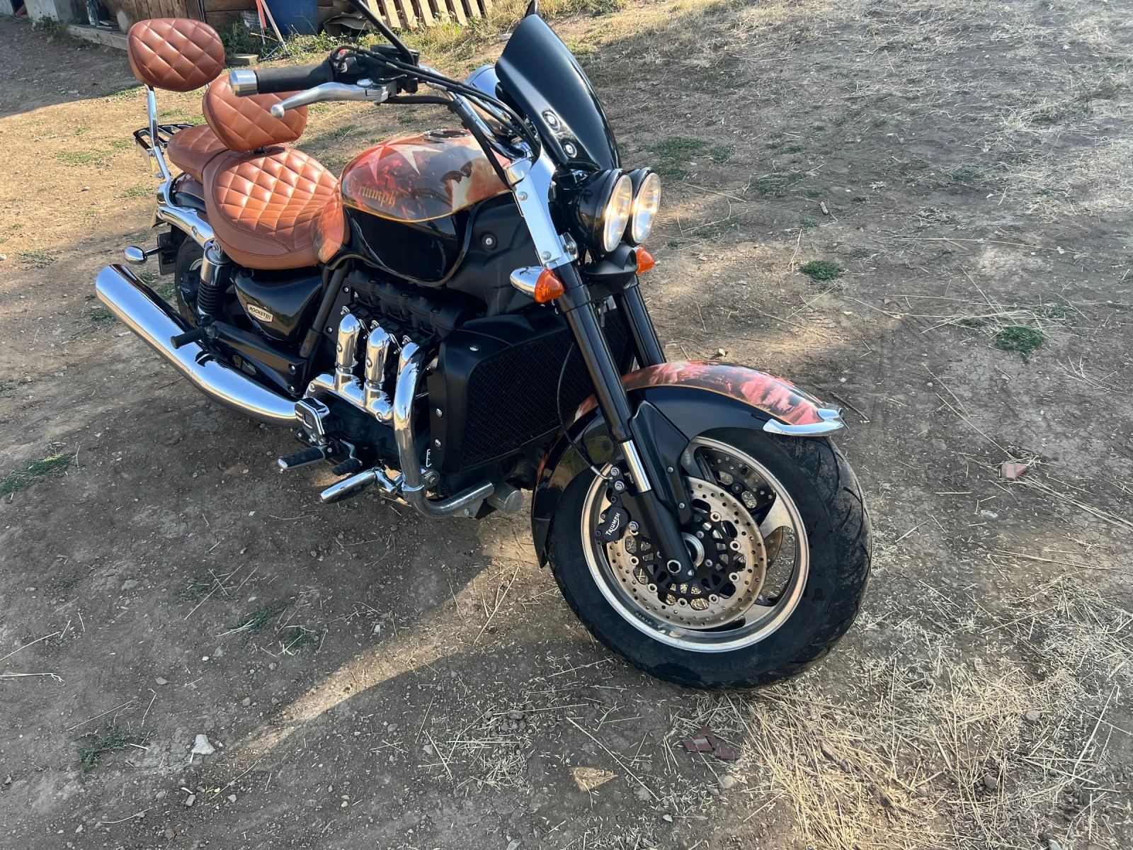 Triumph Rocket, снимка 9 - Мотоциклети и мототехника - 56495980