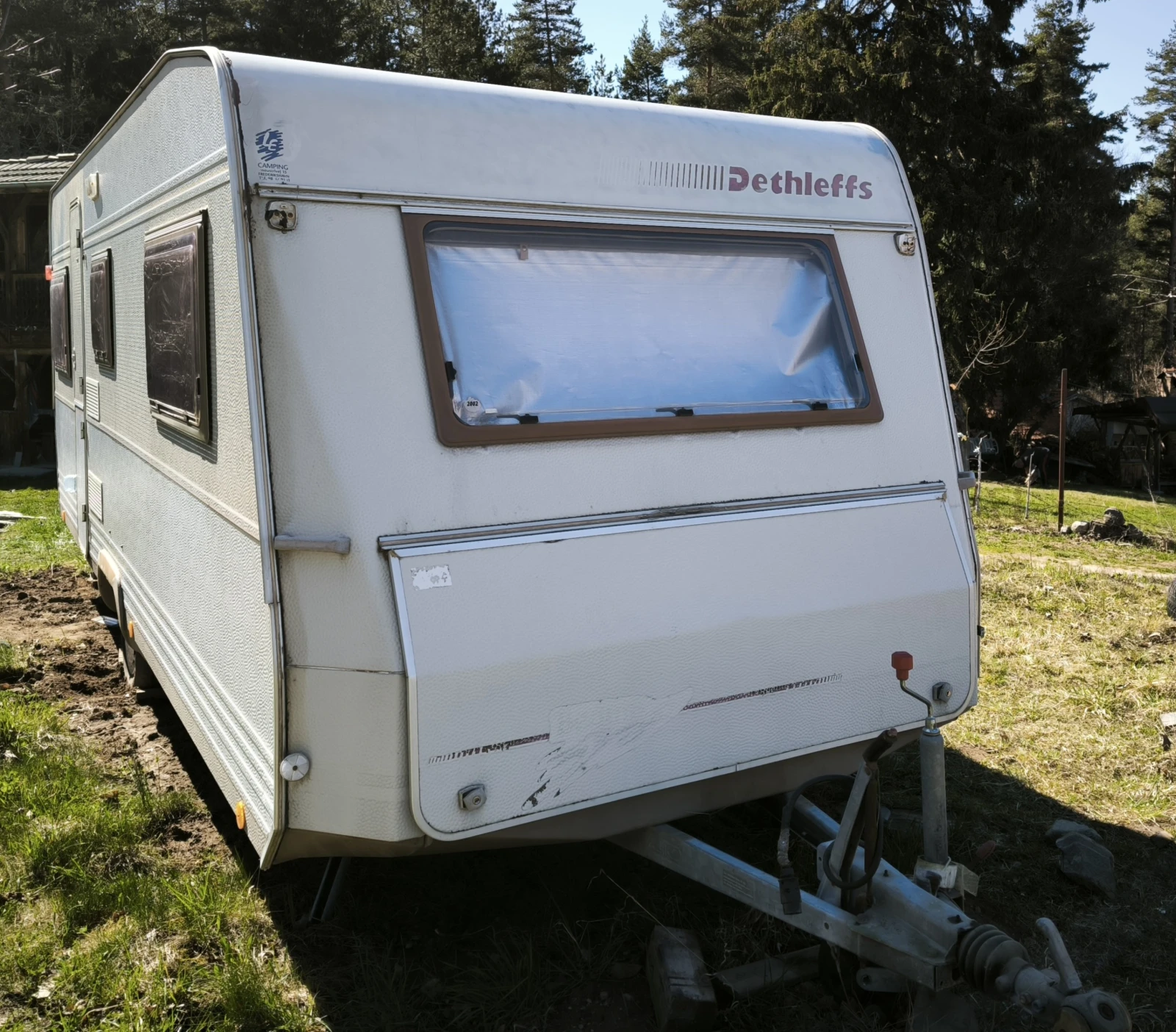 Каравана Dethleffs RM5 , снимка 2 - Каравани и кемпери - 54156869