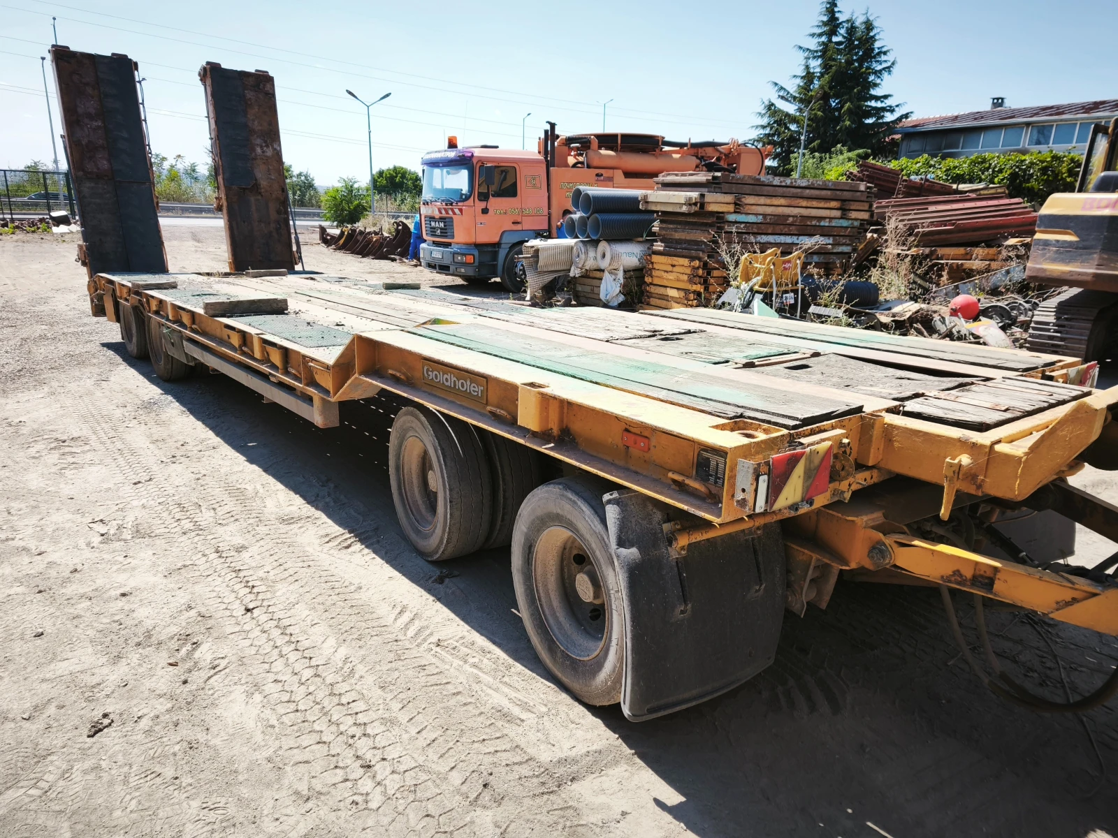За камион Goldhofer TU 4 2 X 2 32 80, снимка 5 - Ремаркета - 55784944