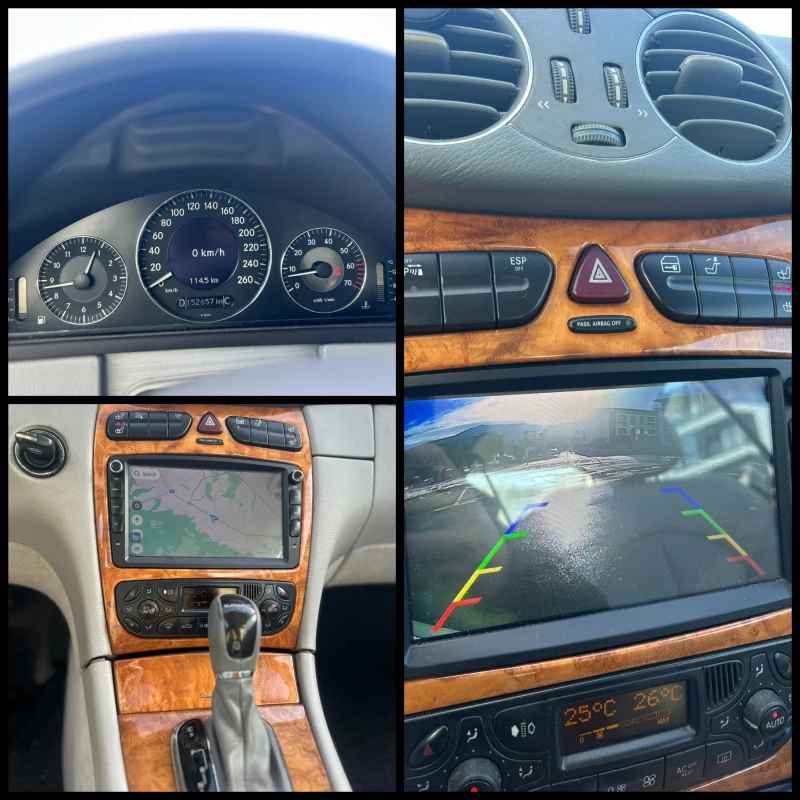 Mercedes-Benz CLK 200 Kompressor* LPG* КОЖА* ПОДГРЕВ, снимка 14 - Автомобили и джипове - 53054466