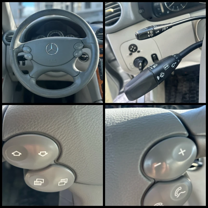 Mercedes-Benz CLK 200 Kompressor* LPG* КОЖА* ПОДГРЕВ, снимка 16 - Автомобили и джипове - 53054466