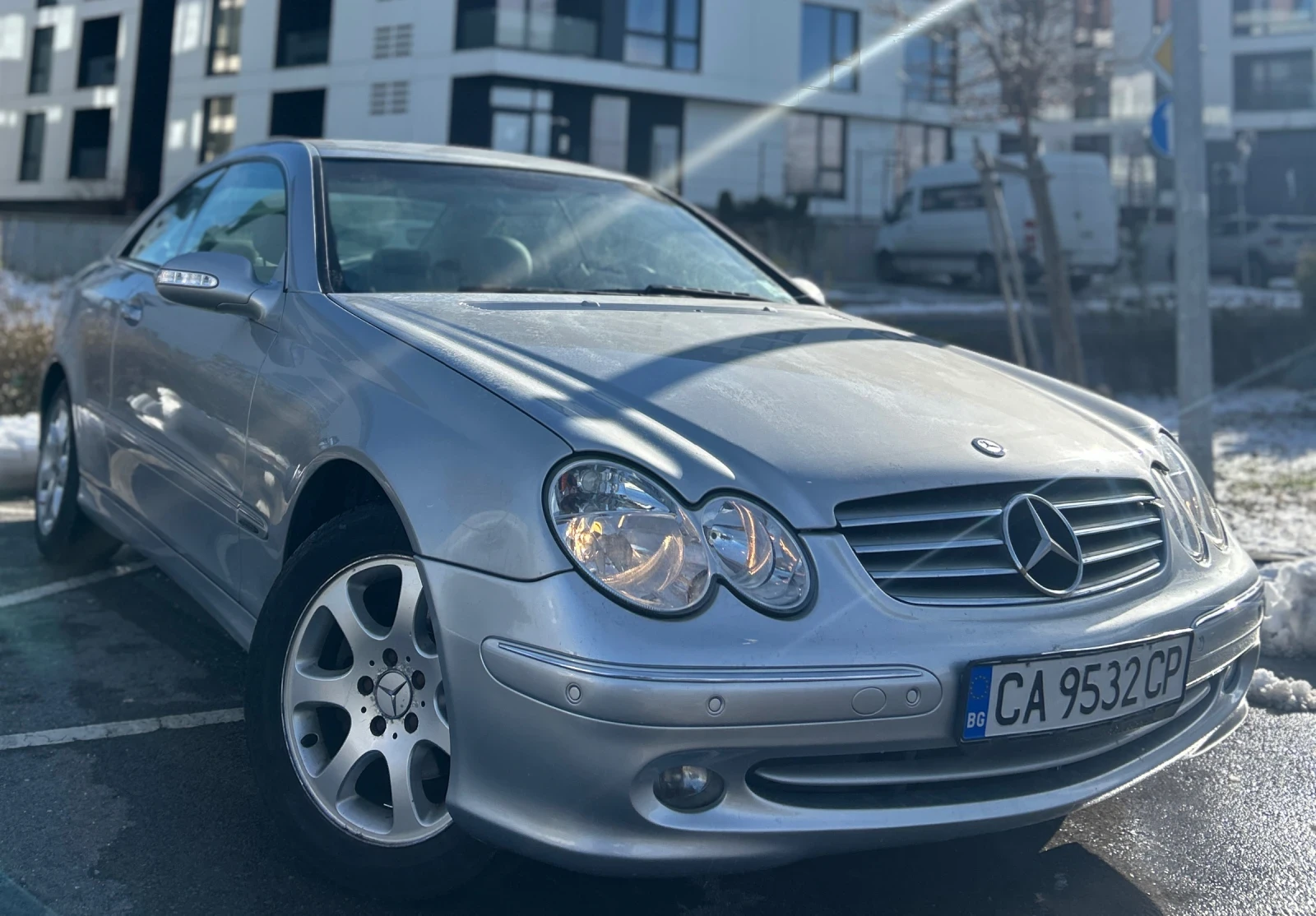 Mercedes-Benz CLK 200 Kompressor* LPG* КОЖА* ПОДГРЕВ, снимка 1