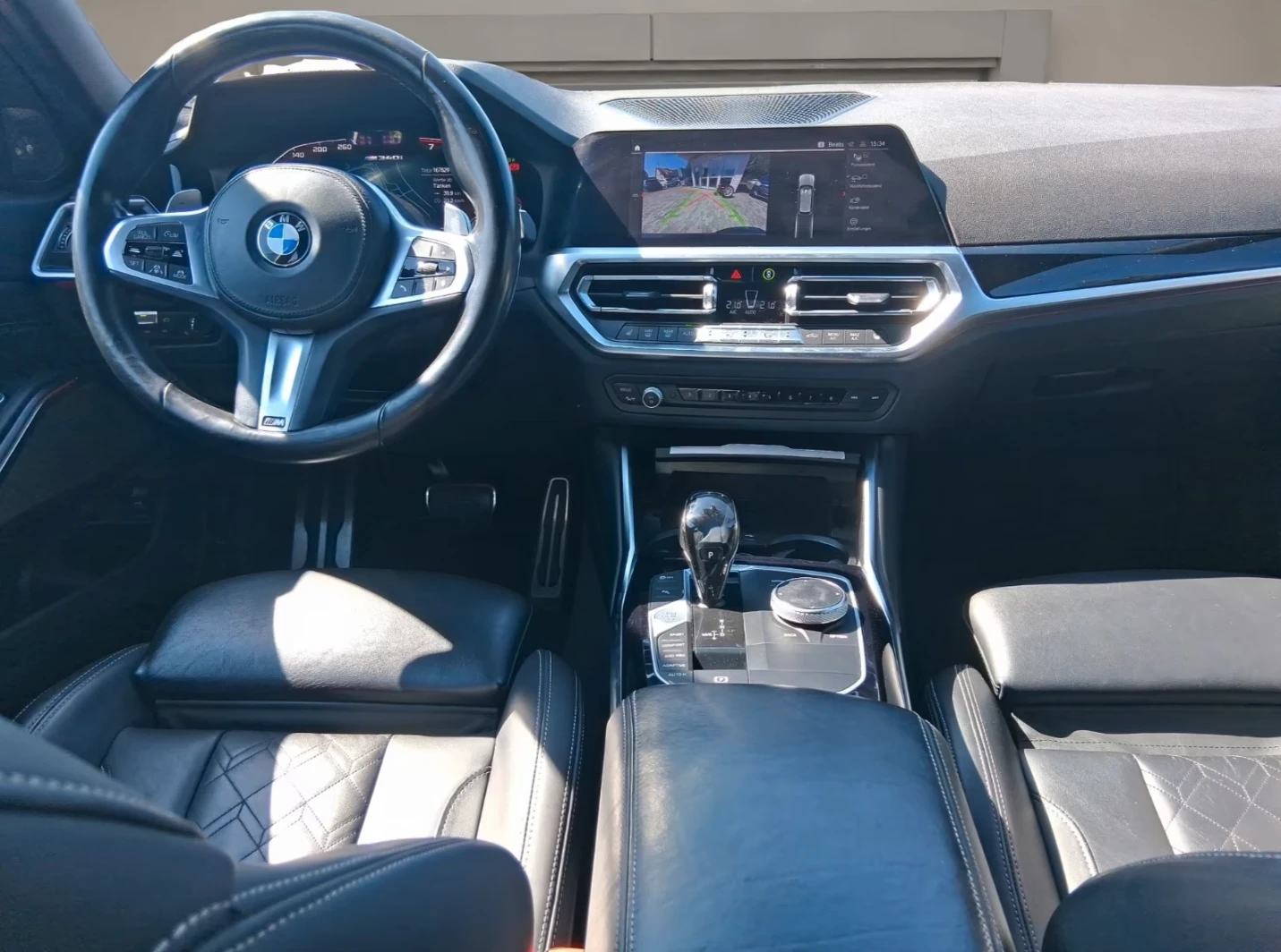 BMW 340 xDrive ПАНОРАМА ВТОРИ КОМПЛЕКТ ДЖАНТИ, снимка 12 - Автомобили и джипове - 55222030