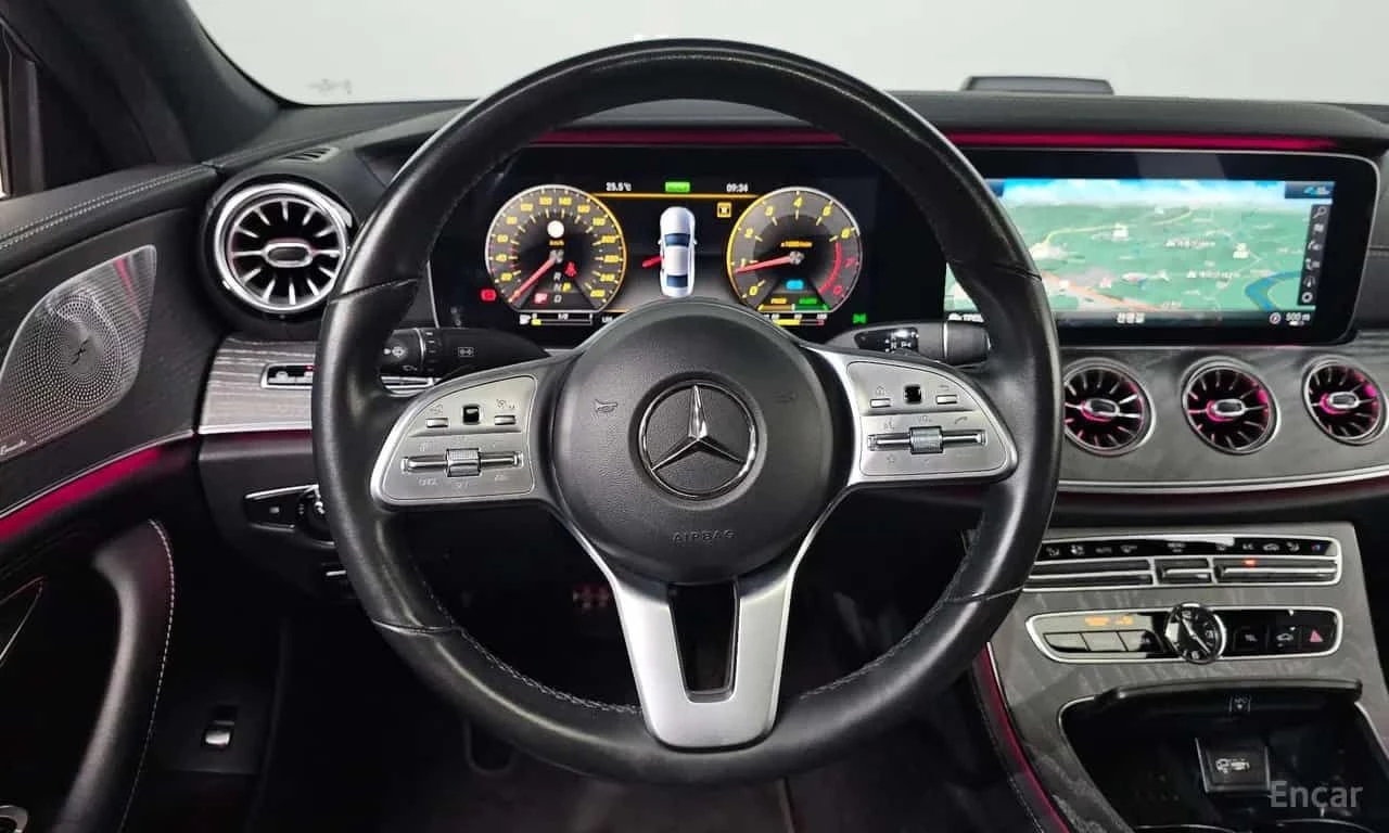 Mercedes-Benz CLS 450 BURMESTER| MULTIBEAM| ОБДУХ| HUD| 360| 2 КЛЮЧА, снимка 13 - Автомобили и джипове - 55625213