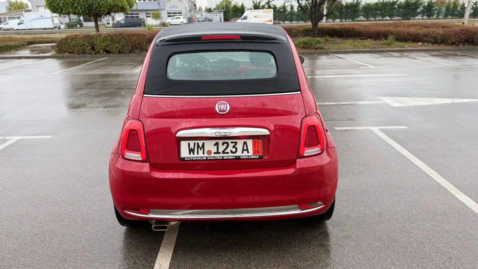 Fiat 500 Cabrio, снимка 5 - Автомобили и джипове - 56748875