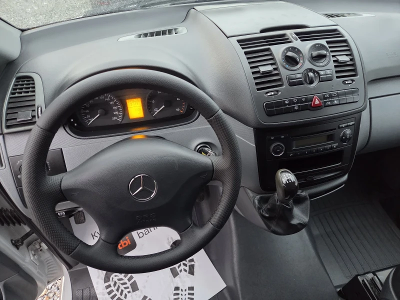 Mercedes-Benz Vito 111CDI, 9 местен, Климатик, Макси база, снимка 11 - Бусове и автобуси - 52926742