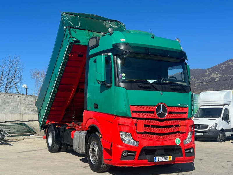 Mercedes-Benz Actros 1842 САМОСВАЛ , EURO6 , Клима , FULL , снимка 2 - Камиони - 49370139