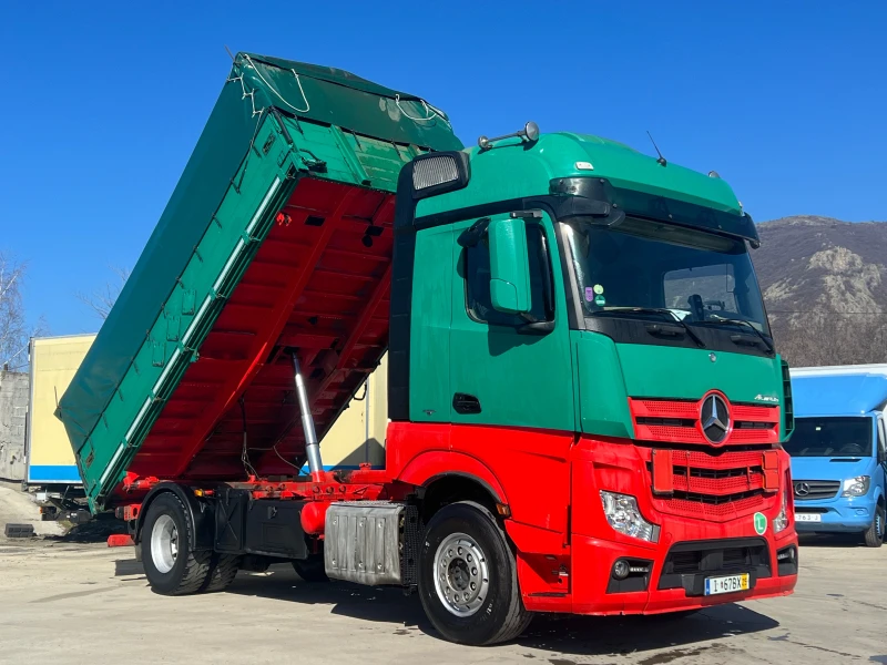 Mercedes-Benz Actros 1842 САМОСВАЛ , EURO6 , Клима , FULL , снимка 1 - Камиони - 49370139