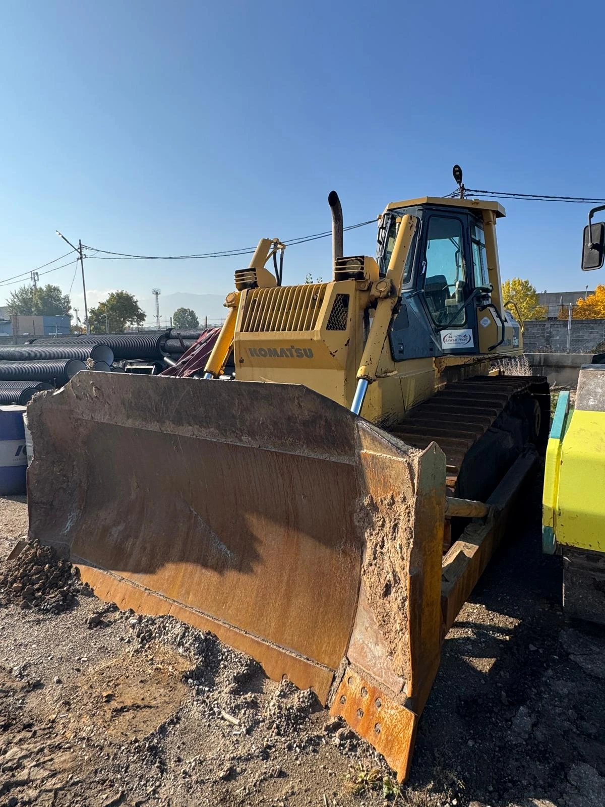 Булдозер Komatsu D65 - изображение 6