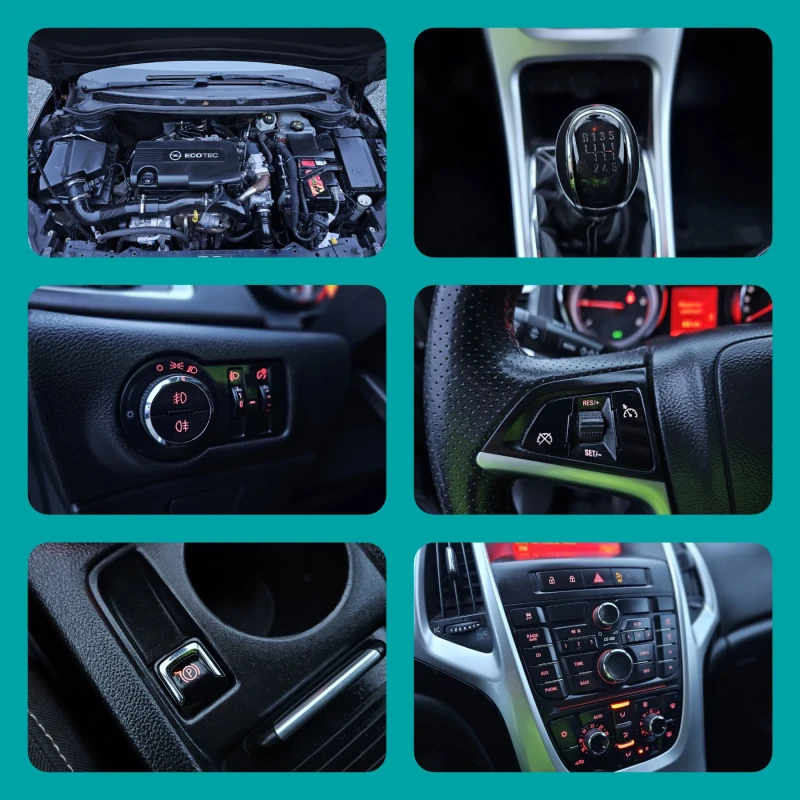 Opel Astra 1.7CDTI 110hp COSMO , снимка 14 - Автомобили и джипове - 51534601