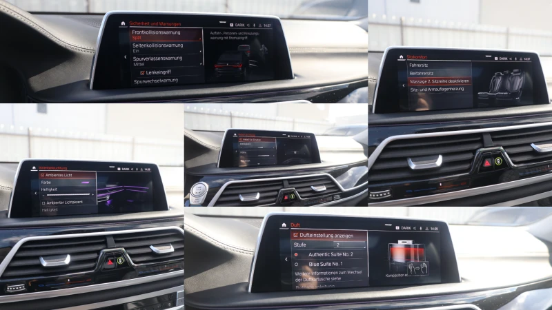 BMW 750 iL xDrive 360 SoftClo MASSAGE PANO HuD FULL iCarbg, снимка 12 - Автомобили и джипове - 52011381