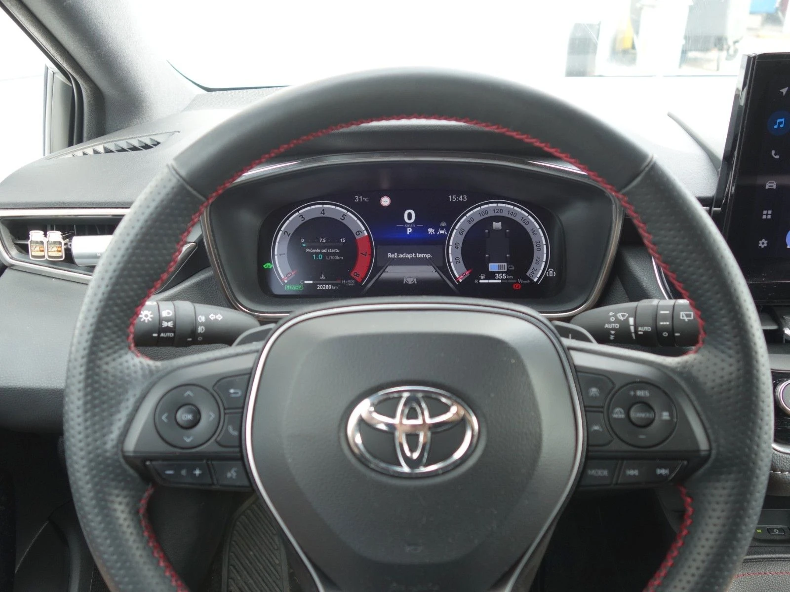 Toyota Corolla 2.0 HYBRID/197HP/GR SPORT/360CAM/NAVI/828a - изображение 9