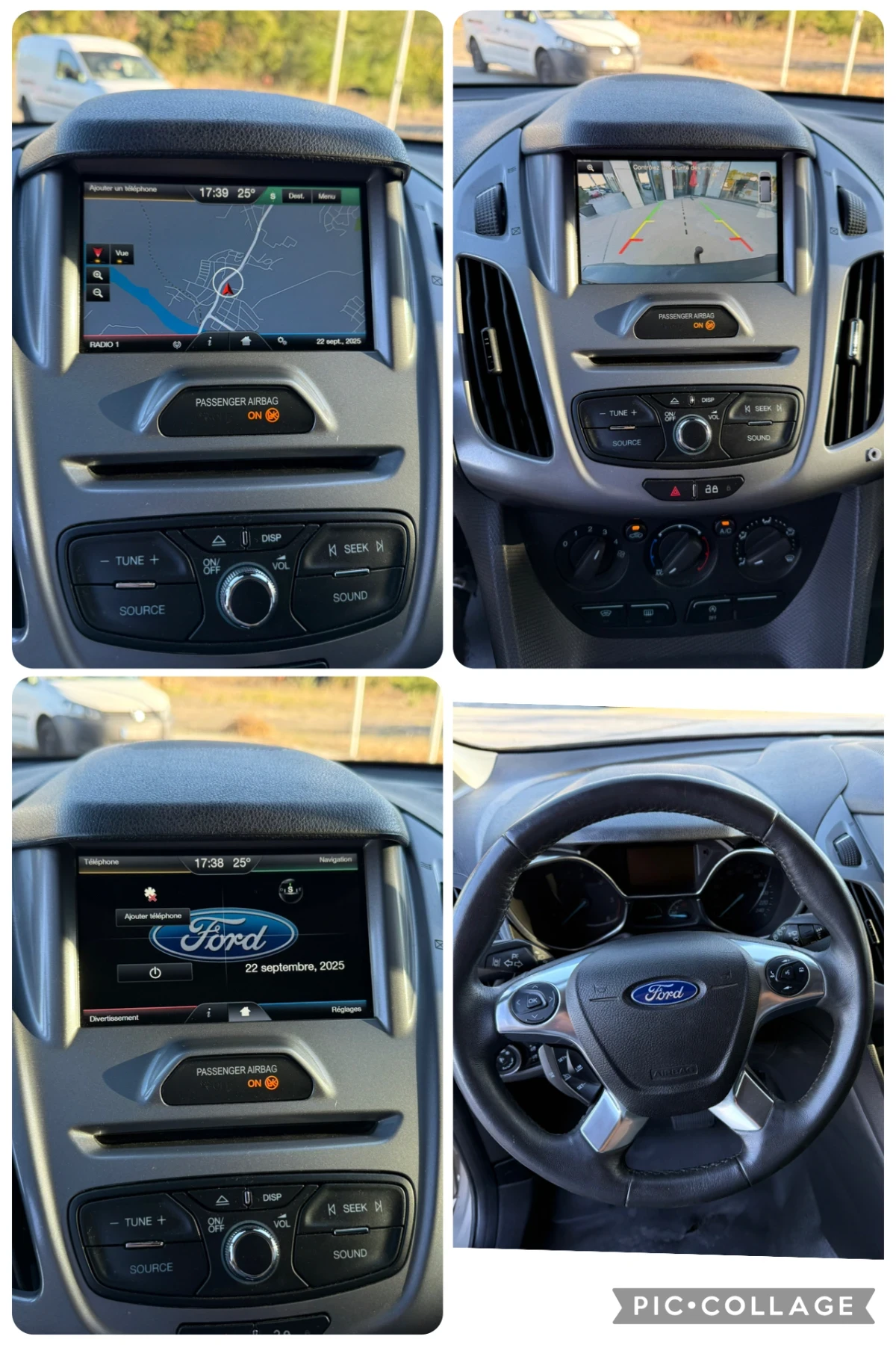 Ford Connect Автоматик/Климатик/Камера/Навигация/Подгрев - изображение 10