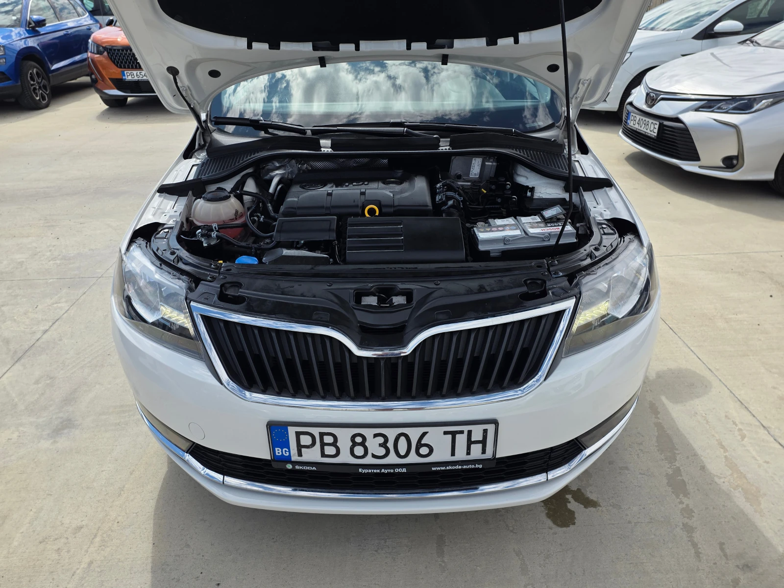Skoda Rapid A/T-EURO-6 TDI, снимка 16 - Автомобили и джипове - 56056346
